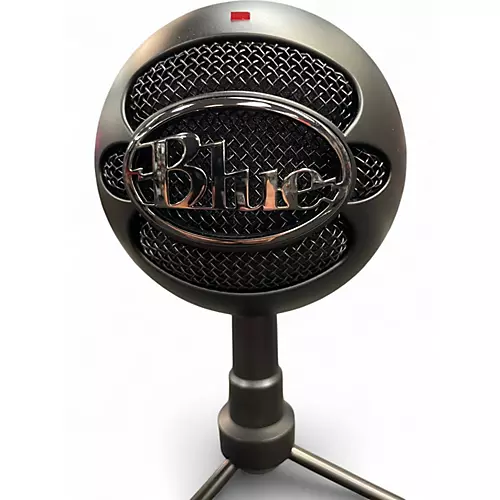 Used Blue Snowball USB Microphone - musicians--Friend