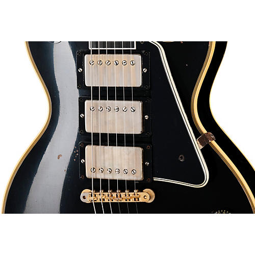 Gibson Custom Eric Clapton 1958 Les Paul Custom Electric Guitar Ebony - musicians--Friend