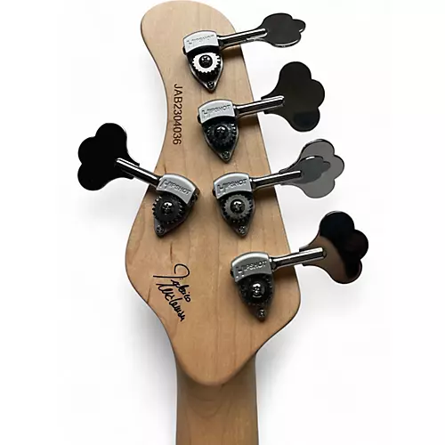 Used 2022 Mayones JABBA MALAMAN 5 antique violet raw Electric Bass Guitar antique violet raw - musicians--Friend