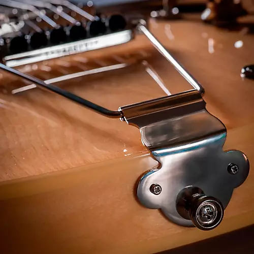 Leo Quan Badass FTT Fine Tuner Trapeze Tailpiece Nickel - musicians--Friend