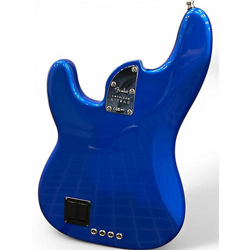 Used Fender American Ultra II Precision Bass Nobel Blue Electric Bass Guitar Nobel Blue - musicians--Friend