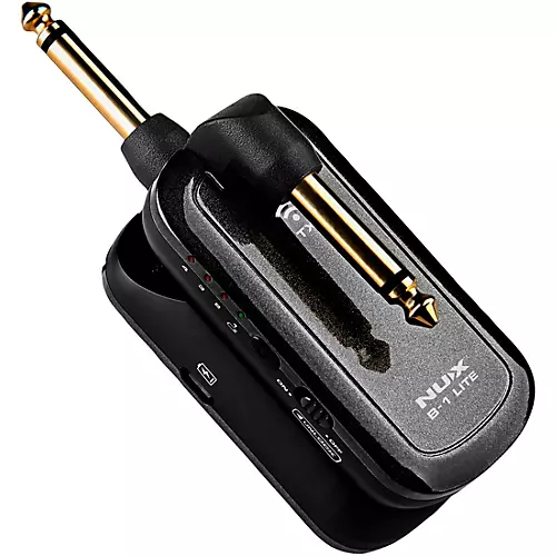NUX B-1 LITE 2.4GHz Guitar Wireless System Black - musicians--Friend