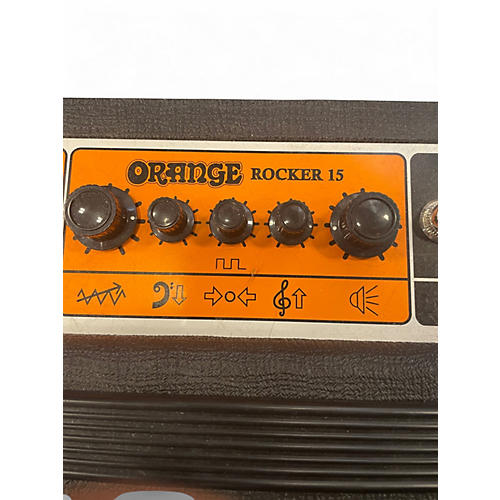 Used Orange Amplifiers rocker 15 Tube Guitar Combo Amp - musicians--Friend