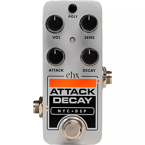 Electro-Harmonix Pico Attached Decay Reverse Tape Simulator Effects Pedal Silver - musicians--Friend
