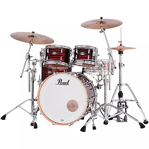 Pearl Masters Maple 4-Piece Shell Pack Red Oyster Swirl - musicians--Friend