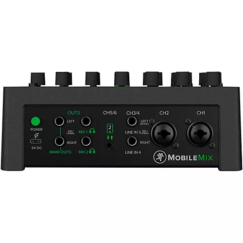 Mackie MobileMix 8-Channel USB-Powerable Mixer With Thump GO Speaker and e 835 Microphone - musicians--Friend