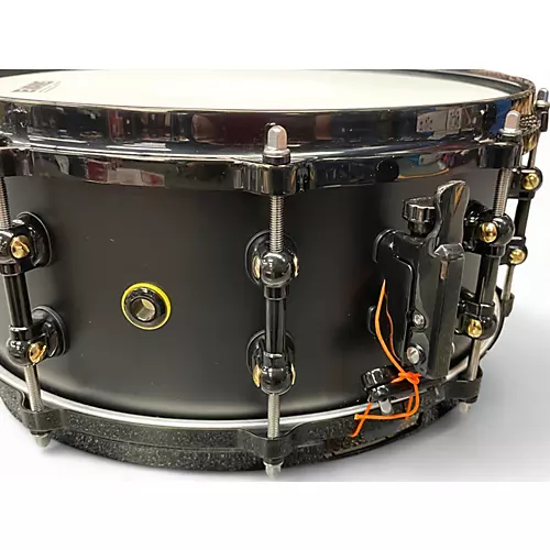 Used Pearl 14X6 matt halpern Black Drum Black 212 - musicians--Friend