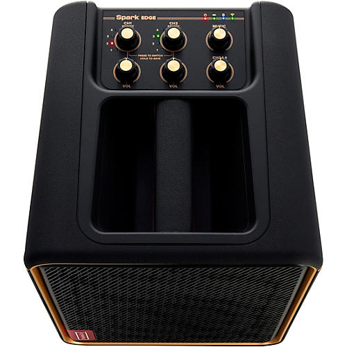 Positive Grid Spark EDGE Portable 4-Channel Smart Amp & PA Black - musicians--Friend