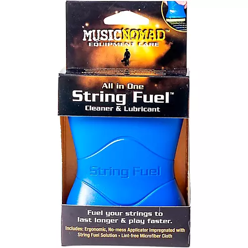 Music Nomad String Fuel All-in-One String Cleaner & Lubricant - musicians--Friend