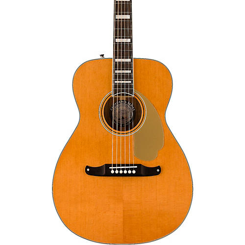 Fender California Malibu Vintage Acoustic-Electric Guitar Aged Natural - musicians--Friend