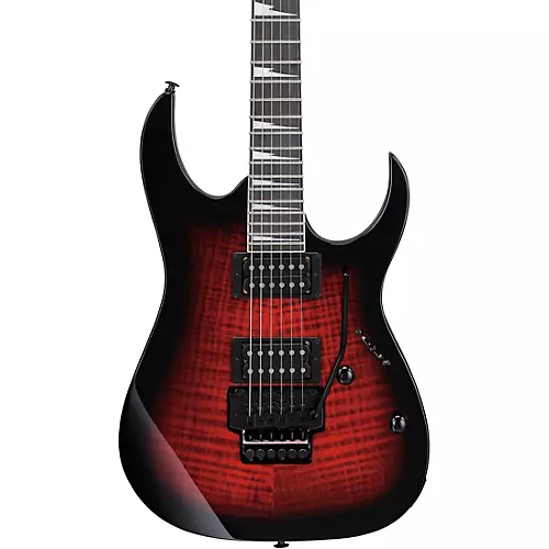 Ibanez GIO Series RG320 Electric Guitar Transparent Violet Sunburst - musicians--Friend