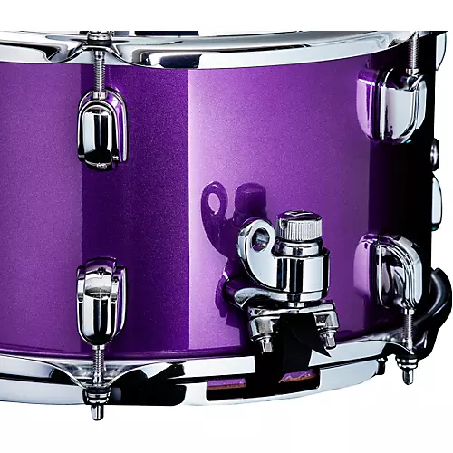 TAMA S.L.P. Mod Bubinga Snare Drum - Clay Aeschliman Artist Model 12 x 7 in. Galactic Purple - musicians--Friend