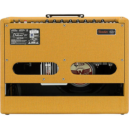 Fender Limited-Edition Hot Rod Deluxe IV 40W 1x12 Tube Combo Amp Lacquered Tweed - musicians--Friend