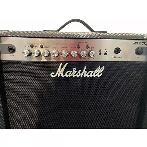 Used Marshall MG30CFX 1x10 30W Guitar Combo Amp - musicians--Friend