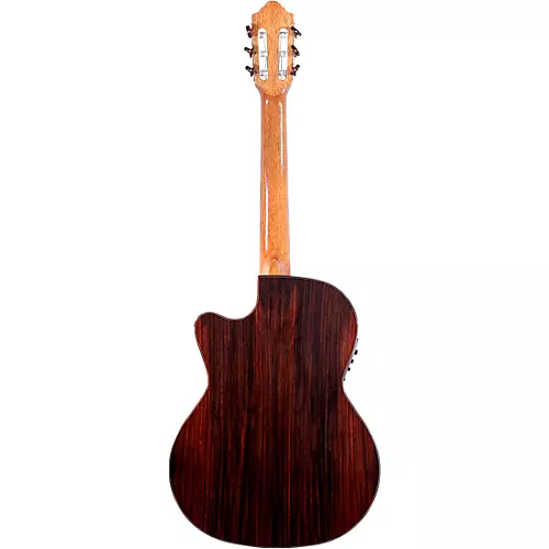 Kremona Verea Cutaway Acoustic-Electric Nylon Guitar Natural - musicians--Friend