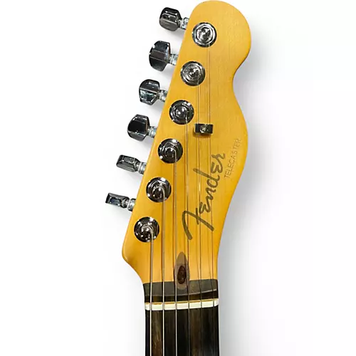 Used Fender American Ultra II Telecaster Texas Tea Solid Body Electric Guitar Texas Tea - musicians--Friend