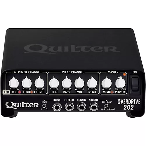 Quilter Labs OverDrive 202 Guitar Head Black - musicians--Friend