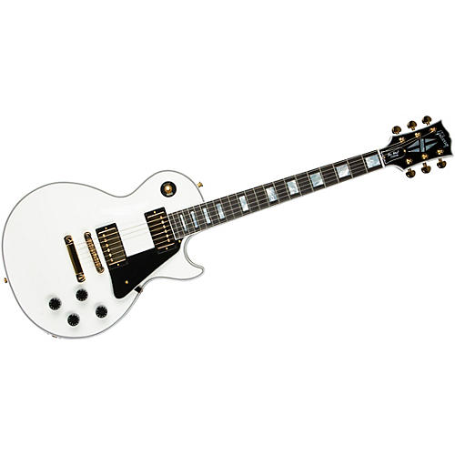 Gibson Custom Les Paul Custom Electric Guitar Alpine White - musicians--Friend