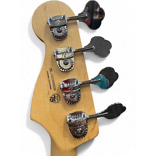 Used Fender American Performer Precision Bass Lake Placid Blue Electric Bass Guitar Lake Placid Blue - musicians--Friend