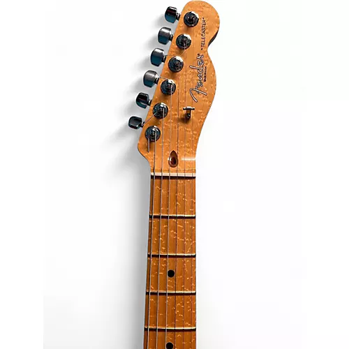 Used Fender American Select Flame Maple Carved Top Telecaster FLAMED MAPLE Solid Body Electric Guitar FLAMED MAPLE - musicians--Friend
