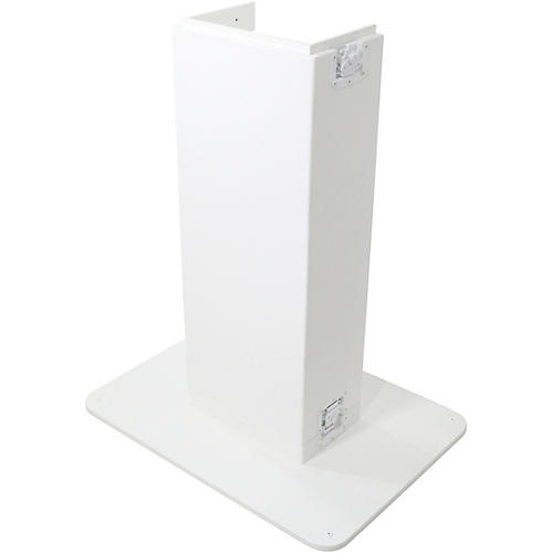 ProX Control Tower DJ Podium Stand Travel Case for Pioneer XDJ-XZ, DDJ-1000 SRT, DDJ-SZ2, and DDJ SX-3 White Finish - musicians--Friend