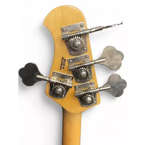 Used Sterling by Music Man SB14 Black Electric Bass Guitar Black - musicians--Friend
