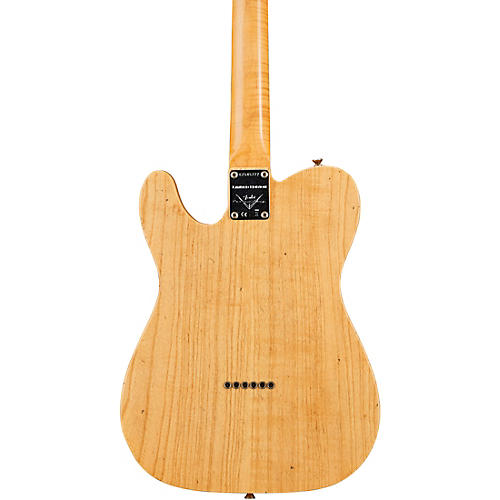 Fender Custom Shop '60s Telecaster Thinline Journeyman Relic Limited-Edition Electric Guitar Aged Natural - musicians--Friend