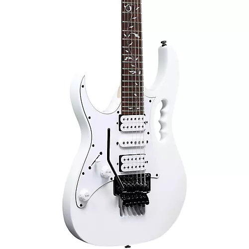 Ibanez Steve Vai Signature JEMJRL Series Left-Handed Electric Guitar White - musicians--Friend