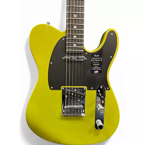 Used 2024 Fender American Ultra Telecaster II SOLAR FLARE Solid Body Electric Guitar SOLAR FLARE - musicians--Friend
