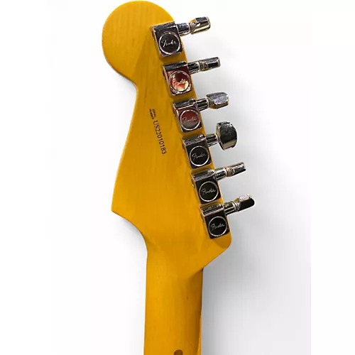 Used Fender American Professional II Stratocaster Blue Solid Body Electric Guitar Blue - musicians--Friend
