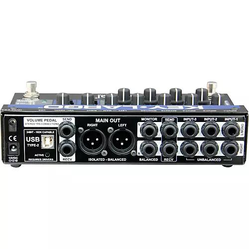 Radial Engineering Key-Largo Keyboard Mixer and Performance Pedal - musicians--Friend