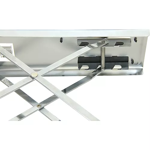 Proline Deluxe Guitar Footstool Chrome - musicians--Friend