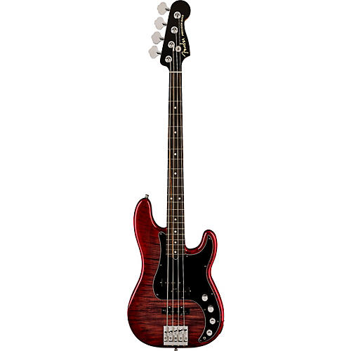 Fender American Ultra Precision Bass Ebony Fingerboard Limited-Edition Umbra Burst - musicians--Friend