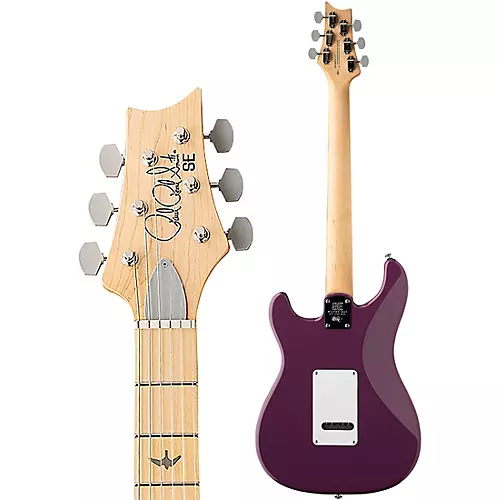 PRS SE Silver Sky With Maple Fretboard Electric Guitar Summit Purple - musicians--Friend