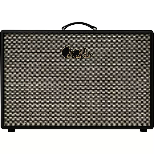 PRS HDRX 2x12 Celestion G12H-75 Creamback Guitar Speaker Cabinet Black - musicians--Friend
