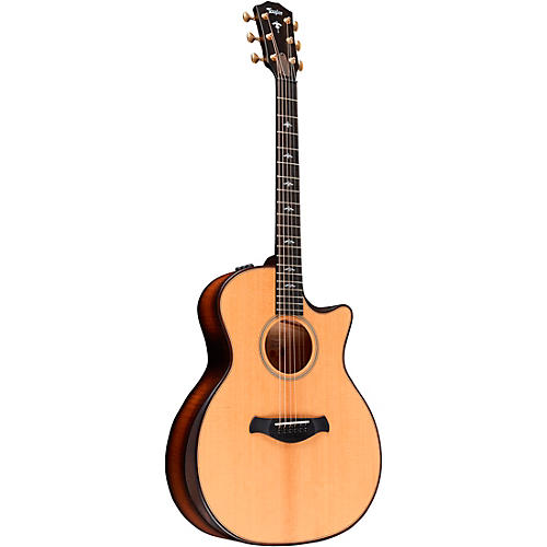 Taylor Builder's Edition 614ce V-Class Grand Auditorium Acoustic-Electric Guitar Natural - musicians--Friend