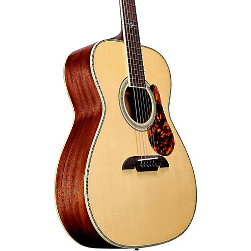 Alvarez MF60E Herringbone Folk-OM Acoustic-Electric Guitar Natural - musicians--Friend