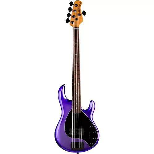 Ernie Ball Music Man StingRay5 Special H 5-String Electric Bass Guitar Black and Chrome - musicians--Friend