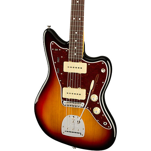 Fender American Professional II Jazzmaster Rosewood Fingerboard Electric Guitar Dark Night - musicians--Friend