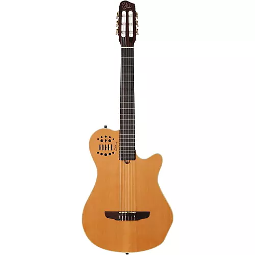 Open-Box Godin Multiac Grand Concert SA Nylon-String Acoustic-Electric Guitar Condition 2 - Blemished High Gloss Natural 197881310455 - musicians--Friend