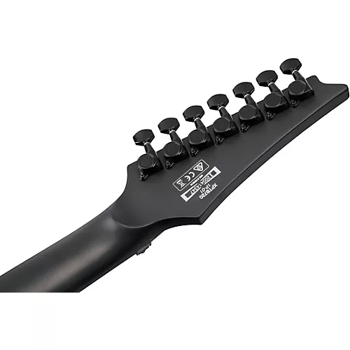 Ibanez Xiphos Iron Label 7str Electric Guitar Black Flat - musicians--Friend