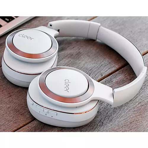 Cleer ENDURO ANC Wireless Bluetooth Headphones White - musicians--Friend