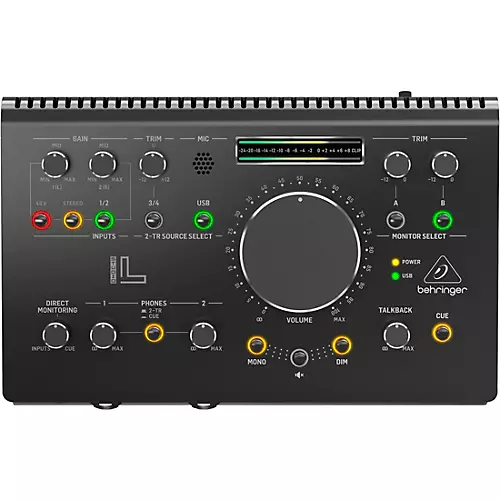 Behringer STUDIO L High-End Studio Control With VCA Control and USB Audio Interface - musicians--Friend