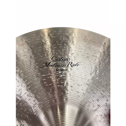 Used Zildjian 22in A Custom Ping Ride Cymbal 42 - musicians--Friend