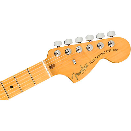 Fender American Professional II Telecaster Deluxe Maple Fingerboard Electric Guitar Mystic Surf Green - musicians--Friend