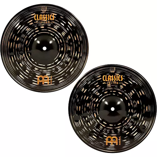 MEINL Classics Custom Dark Hi-Hat Cymbal Pair 15 in. - musicians--Friend