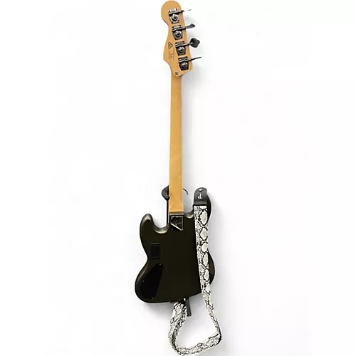 Used Squier Contemporary Active Jazz Bass HH Charcoal Electric Bass Guitar Charcoal - musicians--Friend