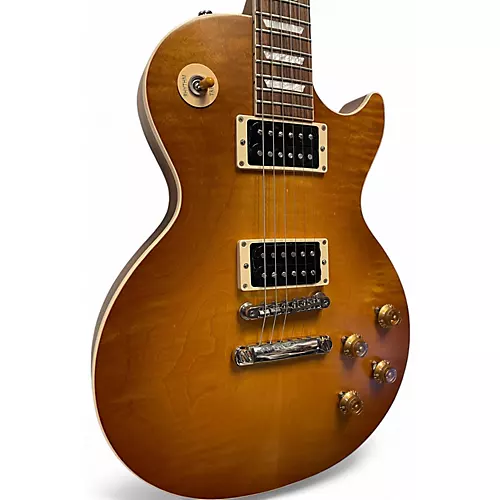 Used 2023 Gibson Les Paul Standard Faded '50s Neck Honey Burst Solid Body Electric Guitar Honey Burst - musicians--Friend