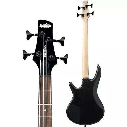 Ibanez GSRM20 miKro Short-Scale Bass Guitar Weathered Black Rosewood - musicians--Friend