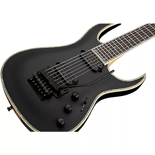 B.C. Rich Shredzilla 7 Prophecy Archtop with Floyd Rose 7-String Electric Guitar Spalted Maple - musicians--Friend